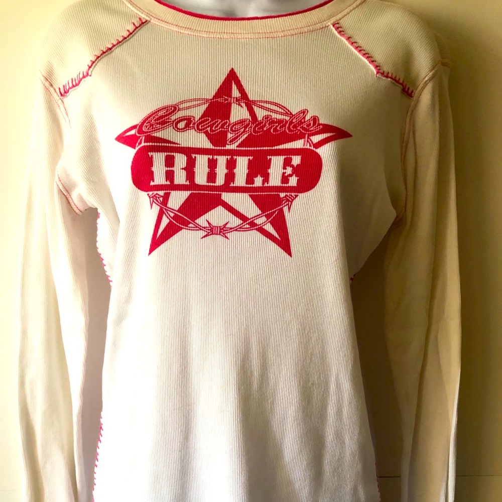 Cowgirls Rule long sleeve T